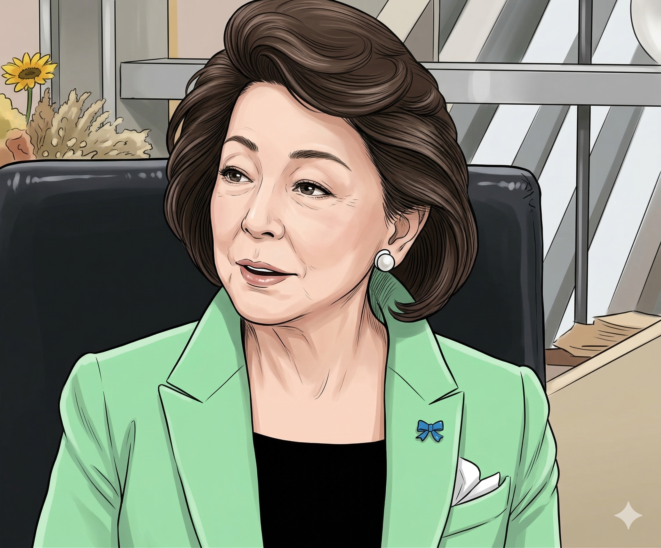 櫻井よしこの豪邸は氷川神社の境内！年収や夫の画像も徹底調査