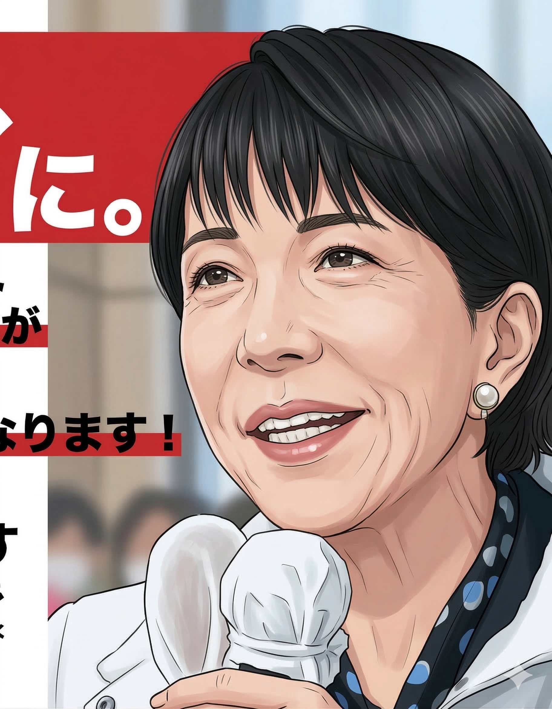 高市早苗に子どもがいない理由は病気！連れ子3人との関係も