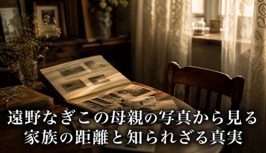 遠野なぎこの母親の写真から見る家族の距離と知られざる真実