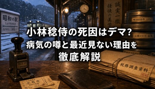 小林稔侍の死因はデマ？病気の噂と最近見ない理由を徹底解説