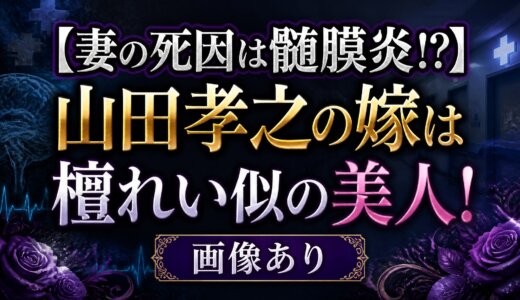 【妻の死因は髄膜炎!?】山田孝之の嫁は檀れい似の美人！画像あり