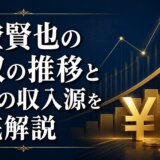 大澄賢也の年収の推移と現在の収入源を徹底解説