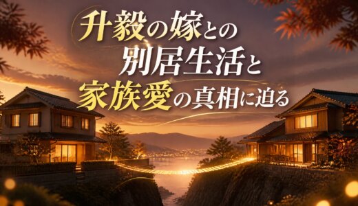 升毅の嫁との別居生活と家族愛の真相に迫る